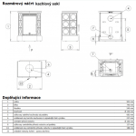Kachlová kamna ABX Helvetia exklusive kachlový sokl, Zelená